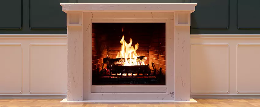 Decorative Electric Fireplace Installation in Yuba City, California