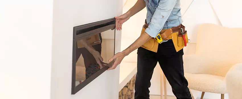 Metal Fireplace Installation in Yuba City, California