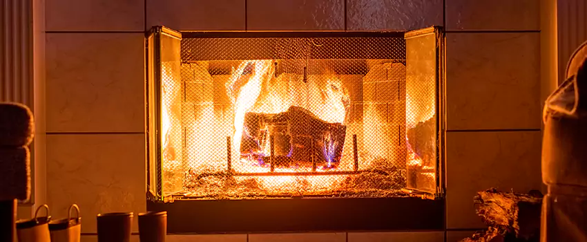 Mendota Hearth Landscape Fireplace Installation in Yuba City, California