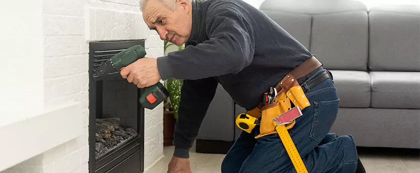 New Indoor Fireplace Installation in Yuba City, California