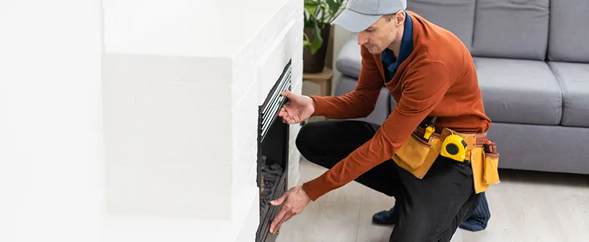 Cost of Fireplace Door Installation Service in Yuba City, California