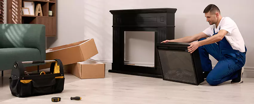 Old Rusted Metal Fireplace Repair And Replacement in Yuba City, CA