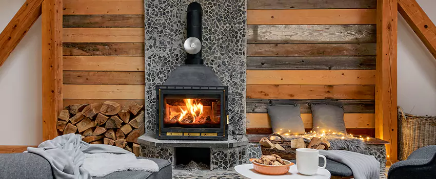 Thelin Hearth Products Direct Vent Gas Stove Fireplace Inspection in Yuba City, California